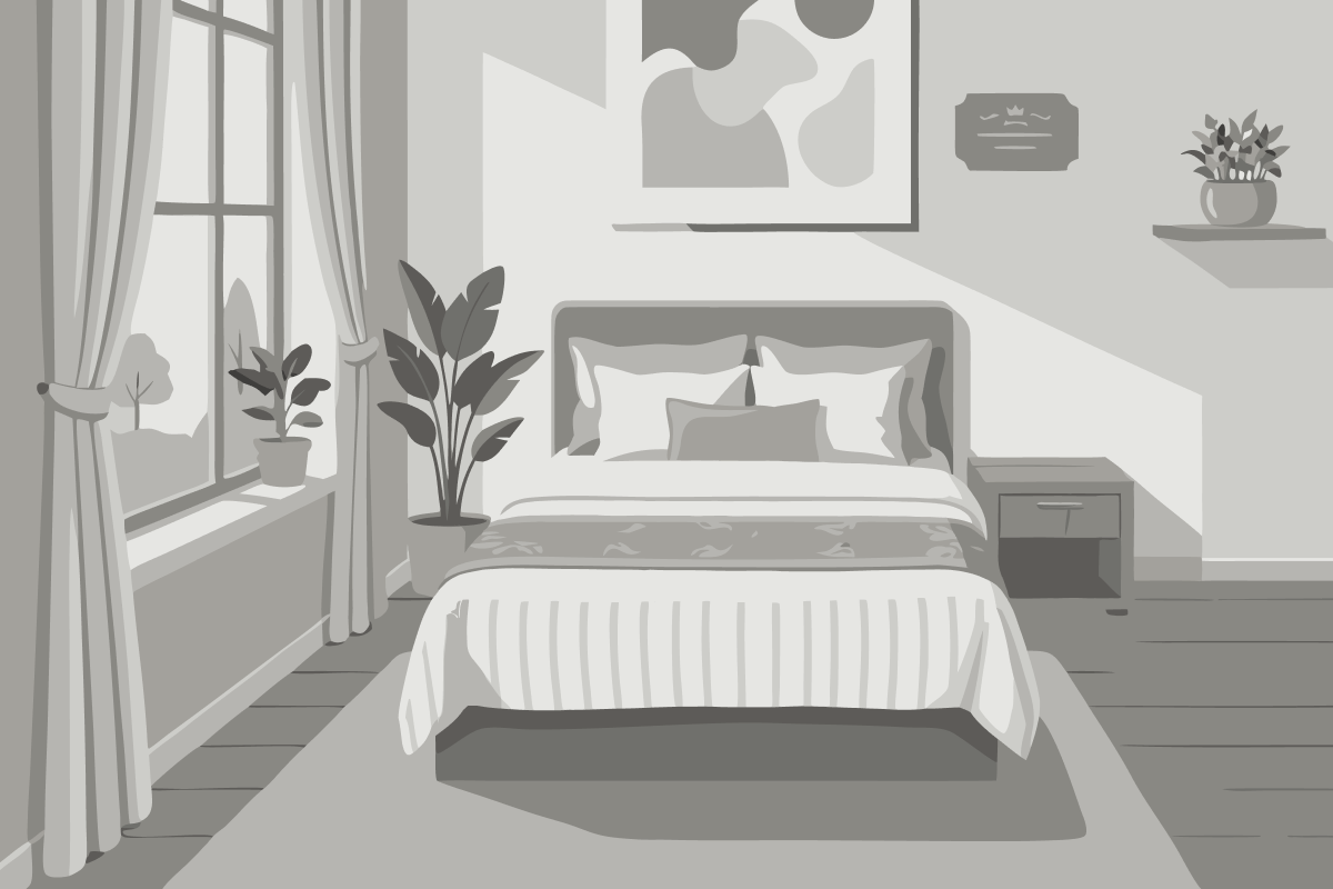 Two-Bedroom Presidential Suite with Two Single Beds, One King Bed, Balcony and Sea View - High Floor